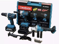 Set Kit 3 in 1 Trapano Avvitatore